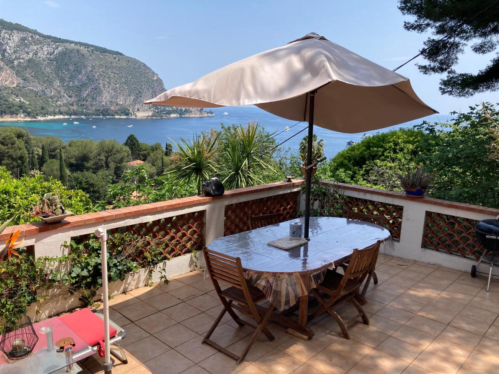 Appartement Independant Dans Villa Eze Bord De Mer Экстерьер фото
